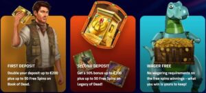 LuckyDino Casino bonus