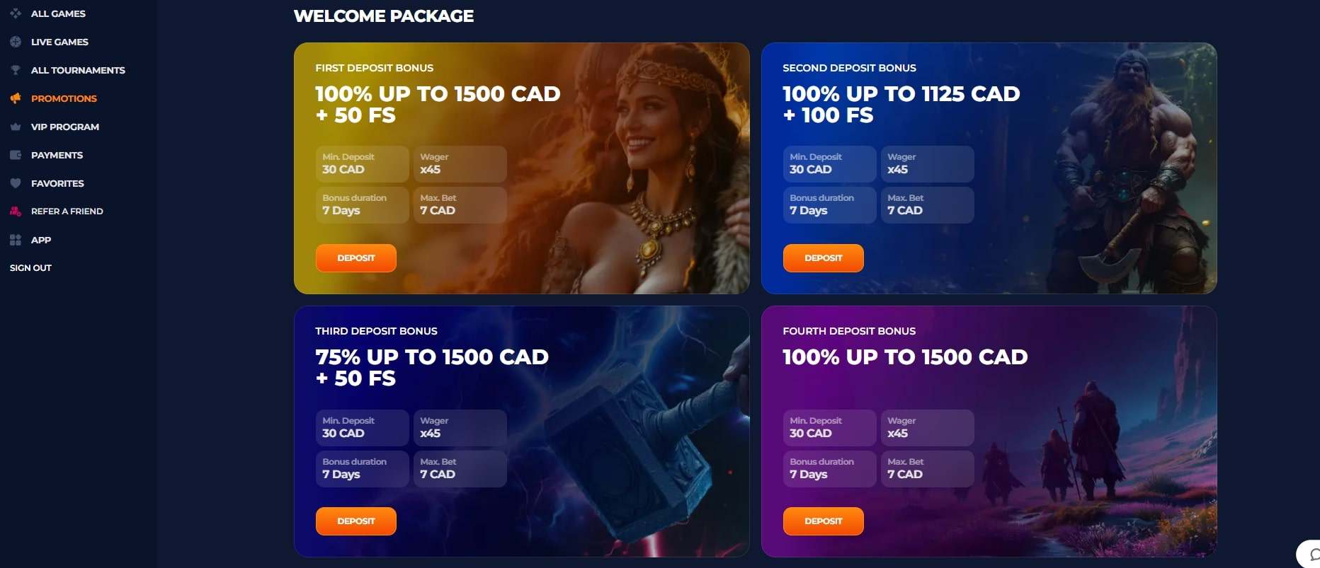 axe casino promotions